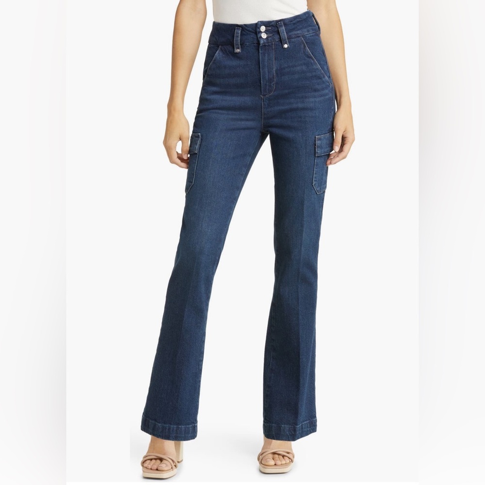 PAIGE Dion Cargo Trouser Flare Jeans